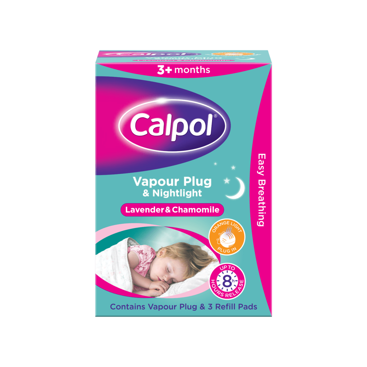 Calpol Vapour Plug & Child Nightlight | Lavender & Chamomile - VitaMeds