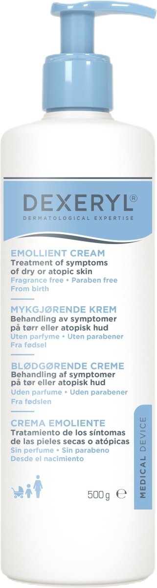 Dexeryl Emollient Cream - 500g - VitaMeds