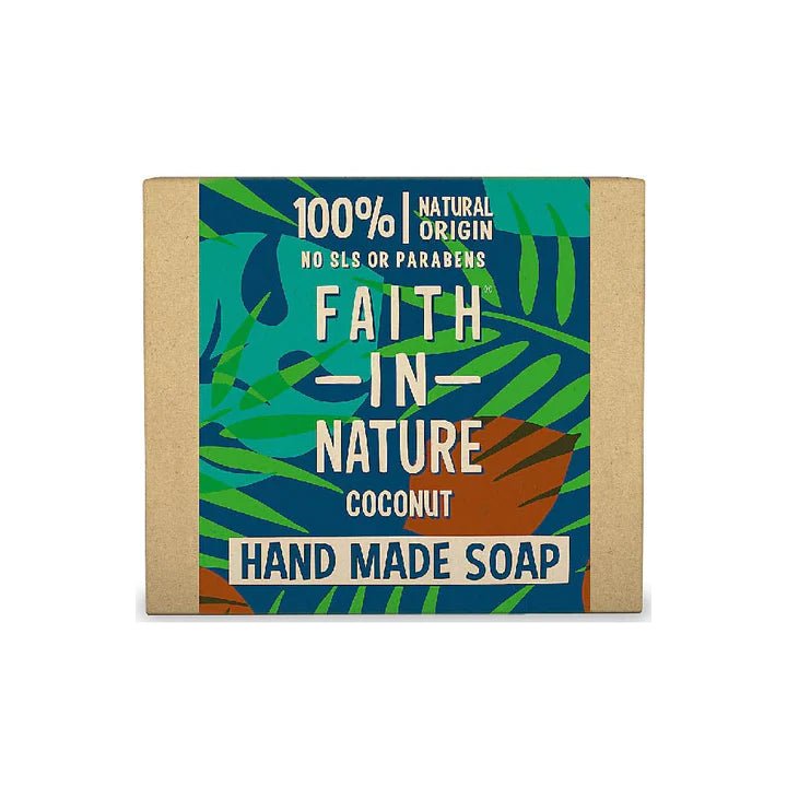 Faith in Nature| Handmade Coconut Plastic Free Soap - VitaMeds