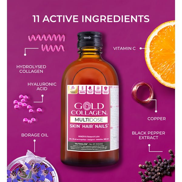Gold Collagen Multidose | 300ml - VitaMeds