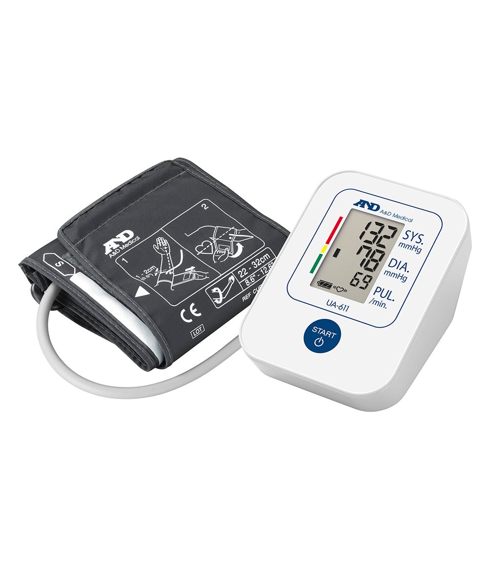 A&D UA-611 Automatic Upper Arm Blood Pressure Monitor - VitaMeds