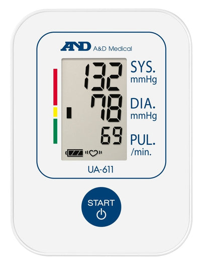 A&D UA - 611 Automatic Upper Arm Blood Pressure Monitor - VitaMedsBlood pressure monitor