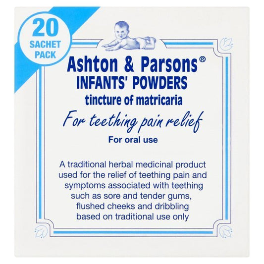 Ashton & Parsons Teething Powders – 20 Sachets - VitaMedsTeething Powder