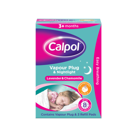 Calpol Vapour Plug & Child Nightlight | Lavender & Chamomile - VitaMeds