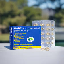 Hux D3 20,000 IU Capsules