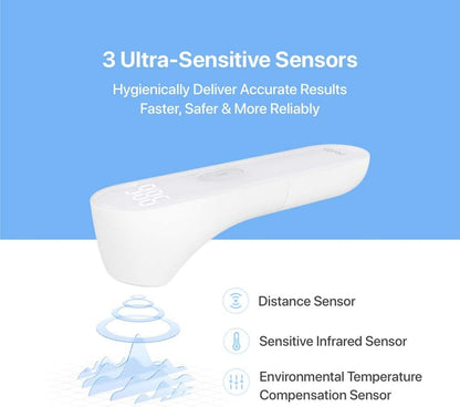 iHealth No - Touch Forehead Digital Infrared Thermometer (PT3) - VitaMeds