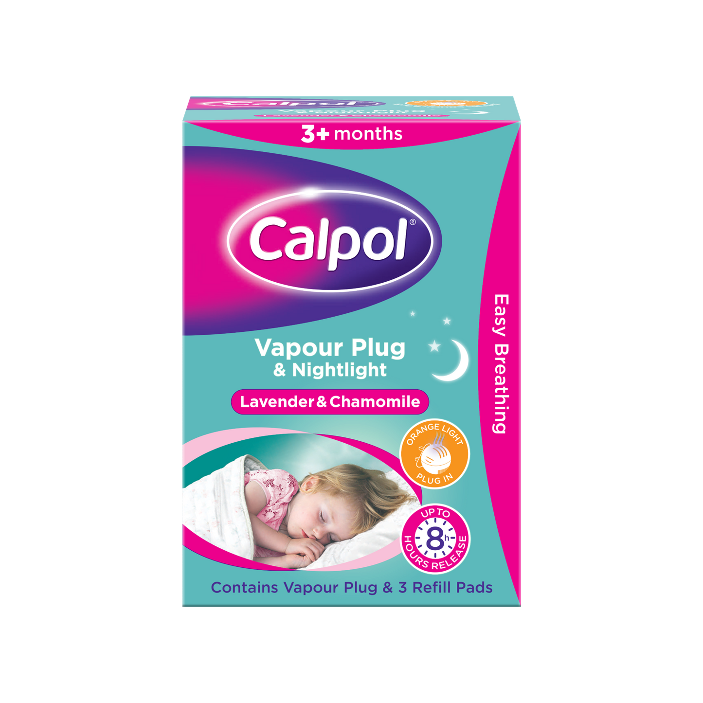 Calpol Vapour Plug & Child Nightlight |  Lavender & Chamomile