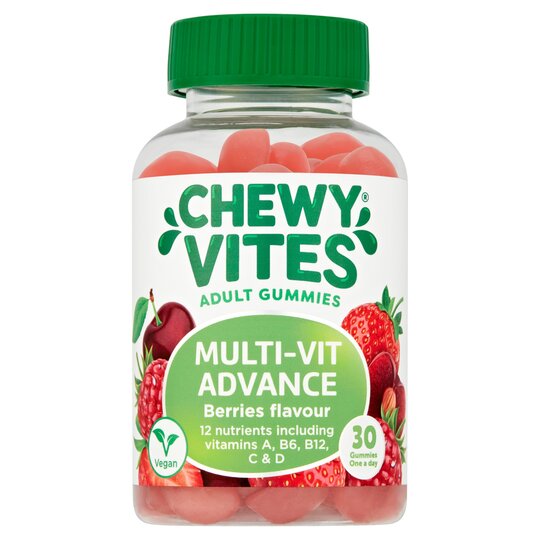 CHEWY VITES ADULTS MULTIVITAMIN BERRY GUMMIES